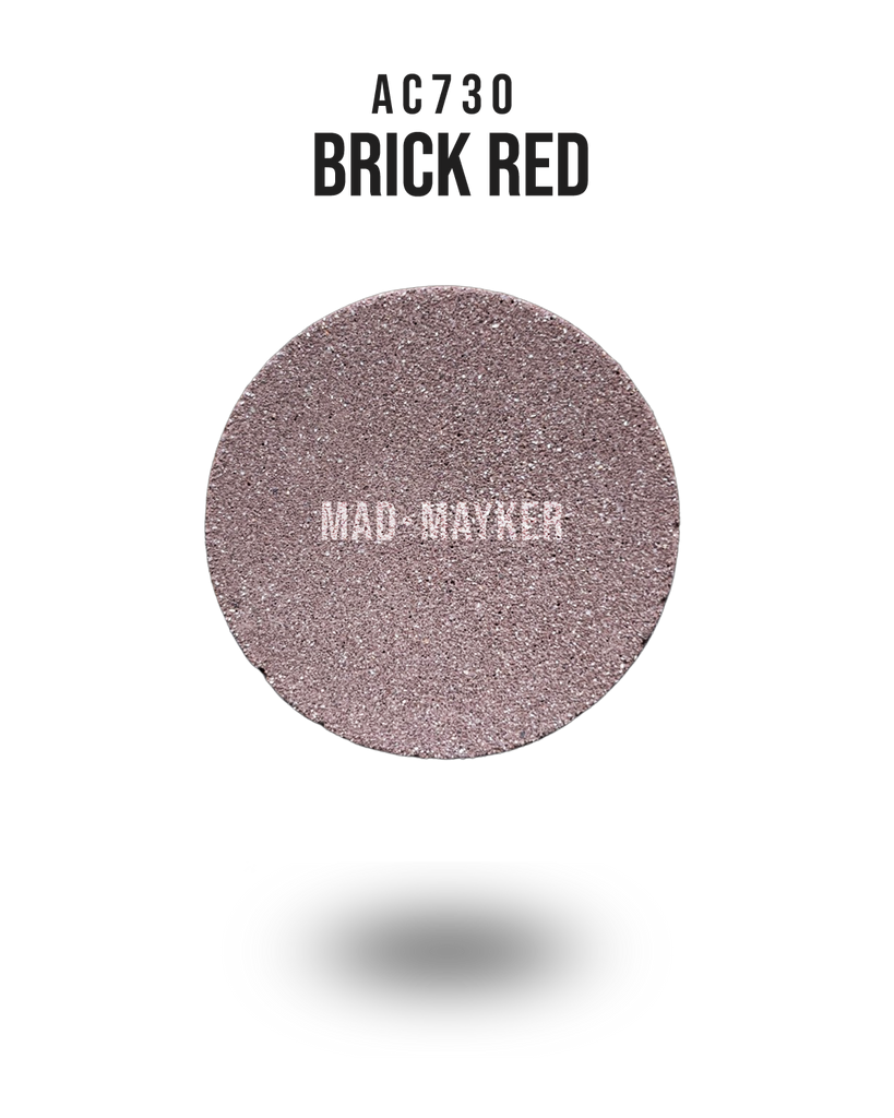 MAD MAYKER Jesmonite AC730 Samples Canada USA Mexico Brick Red